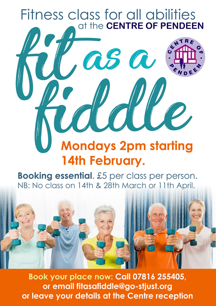 Fit As A Fiddle fitness class in Pendeen